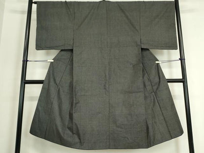 平和屋着物●男性　本場大島紬　アンサンブル　80亀甲　総詰め　正絹　逸品　DABC3209az