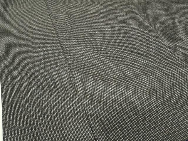 平和屋着物●男性　本場大島紬　アンサンブル　80亀甲　総詰め　正絹　逸品　DABC3209az