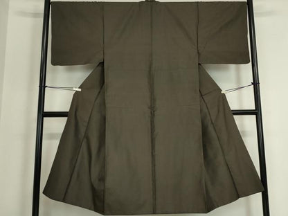 平和屋着物●男性　本場大島紬　アンサンブル　140亀甲　総詰め　正絹　逸品　DABC3210az