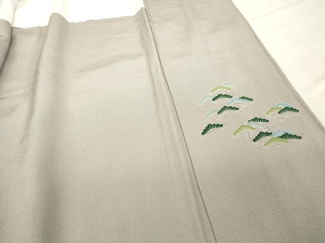 平和屋着物●豪華色留袖　駒刺繍　作家物　茶屋辻風景文　暈し染め　正絹　逸品　未使用　DABC3214az