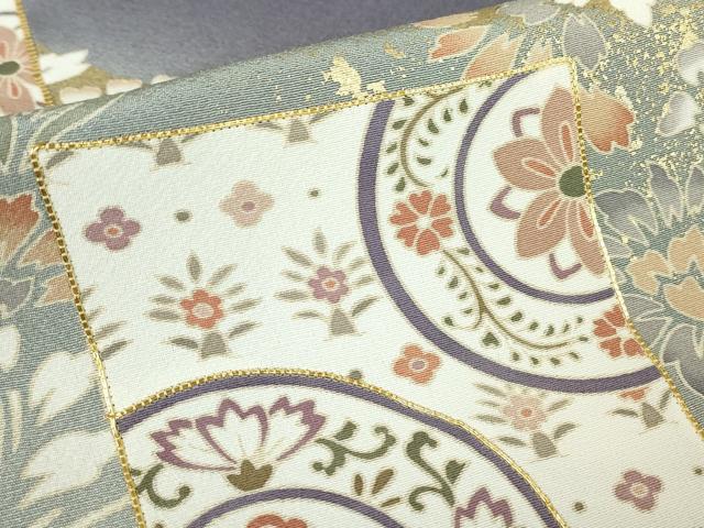 平和屋着物●豪華色留袖　駒刺繍　正倉院色紙花文　暈し染め　金彩　鈴乃屋扱い　正絹　逸品　未使用　DABC3237az