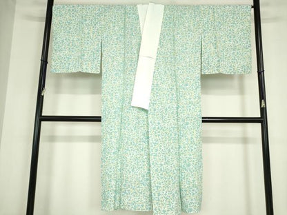 平和屋着物●長襦袢　無双仕立て　いろは歌　正絹　逸品　DABC3254az