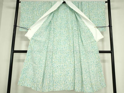平和屋着物●長襦袢　無双仕立て　いろは歌　正絹　逸品　DABC3254az
