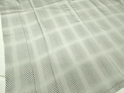 平和屋着物●長襦袢　無双仕立て　幾何学文　正絹　逸品　DABC3257az