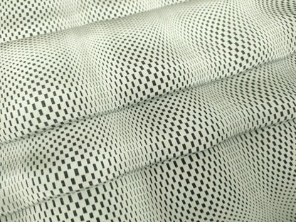 平和屋着物●長襦袢　無双仕立て　幾何学文　正絹　逸品　DABC3257az