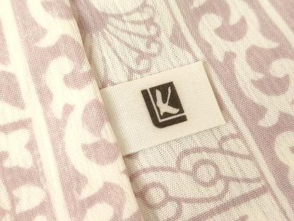 平和屋着物●長襦袢　無双仕立て　壁画人物文　正絹　逸品　DABC3262az