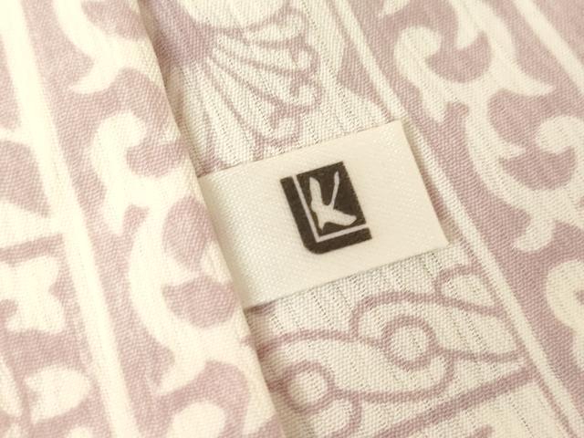 平和屋着物●長襦袢　無双仕立て　壁画人物文　正絹　逸品　DABC3262az