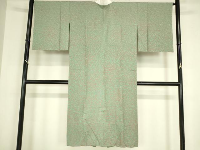 平和屋着物●長襦袢　袷　花尽くし　正絹　逸品　DABC3265az