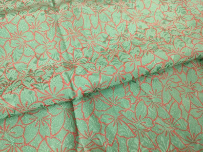 平和屋着物●長襦袢　袷　花尽くし　正絹　逸品　DABC3265az