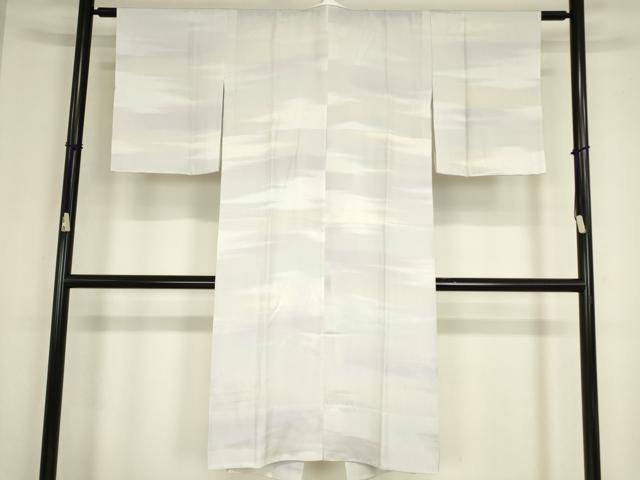 平和屋着物●長襦袢　無双仕立て　霞文　正絹　逸品　DABC3266az