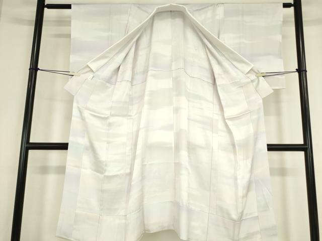 平和屋着物●長襦袢　無双仕立て　霞文　正絹　逸品　DABC3266az