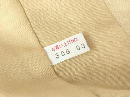 平和屋着物●長襦袢　無双仕立て　霞文　正絹　逸品　未使用　DABC3272az