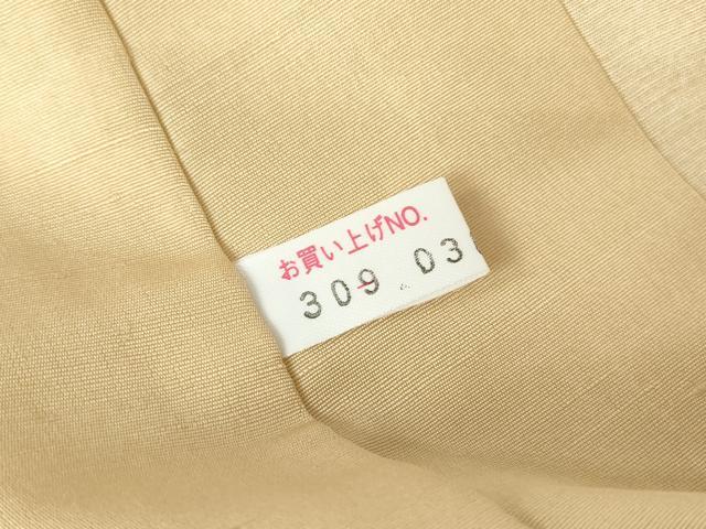 平和屋着物●長襦袢　無双仕立て　霞文　正絹　逸品　未使用　DABC3272az