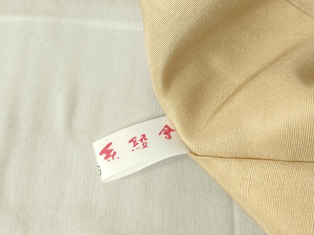 平和屋着物●長襦袢　無双仕立て　霞文　正絹　逸品　未使用　DABC3272az