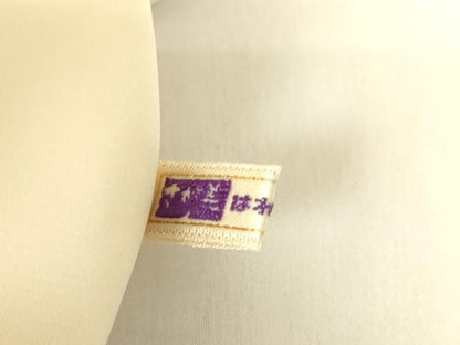 平和屋着物●長襦袢　袷　雪輪花文　暈し染め　さが美扱い　正絹　逸品　未使用　DABC3274az