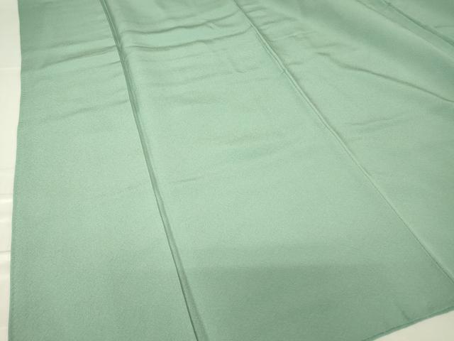 平和屋着物●上質な色無地　水浅葱色　正絹　逸品　未使用　DABC3279az
