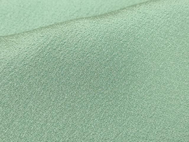平和屋着物●上質な色無地　水浅葱色　正絹　逸品　未使用　DABC3279az