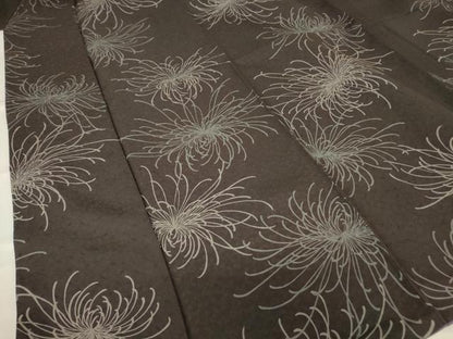 平和屋着物●上質な小紋　乱菊　さが美扱い　正絹　逸品　DABC3285az