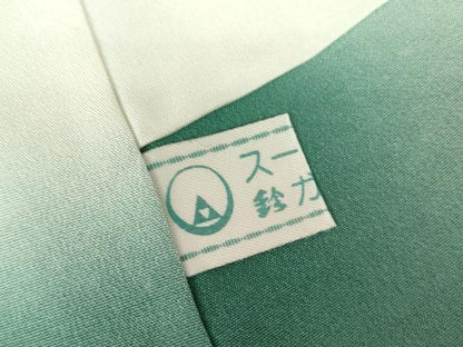 平和屋着物●本加賀友禅作家　寺西英樹　訪問着　百合　鈴乃屋扱い　正絹　逸品　未使用　DABC3407az