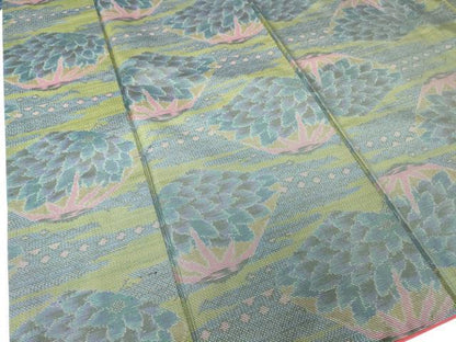 平和屋着物●本場大島紬　7マルキ　貝合わせ　正絹　逸品　DABC3410az