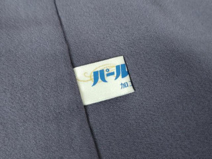 平和屋着物●上質な小紋　舞桜文　金彩　正絹　逸品　DABC3411az