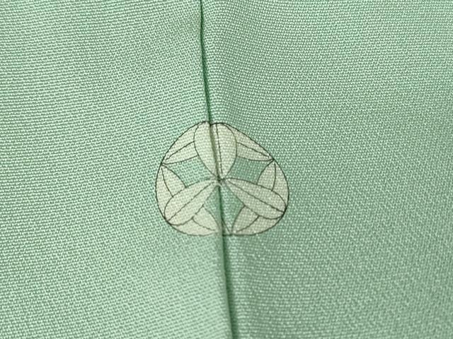 平和屋着物●訪問着　友禅　枝花文　暈し染め　正絹　逸品　DABC3426az