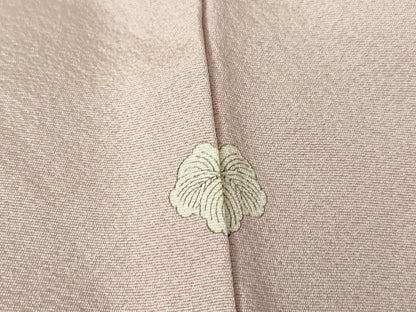 平和屋着物●訪問着　友禅　作家物　枝花文　暈し染め　正絹　逸品　DABC3430az