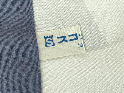 平和屋着物●上質な小紋　小花紋　紅碧色　正絹　逸品　未使用　DABC3439az