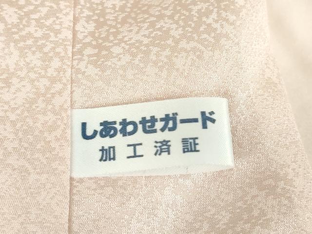 平和屋着物●訪問着　駒刺繍　吉祥花文　正絹　逸品　DABC3443az