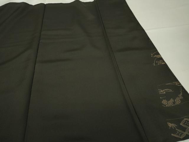 平和屋着物●上質な小紋　横段吉祥花文　正絹　逸品　未使用　DABC3449az