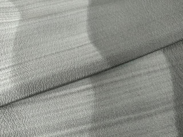 平和屋着物●染色作家　斉藤三才　小紋　霞間道　正絹　逸品　未使用　DABC3511az