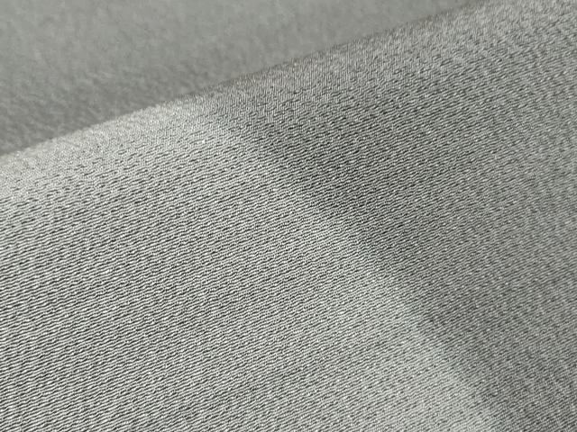平和屋着物●染色作家　斉藤三才　小紋　霞間道　正絹　逸品　未使用　DABC3511az