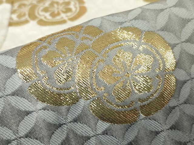 平和屋着物●男性　行灯袴　吉祥花文　暈し染め　舞台衣装　金糸　洗える着物　DABC3540az