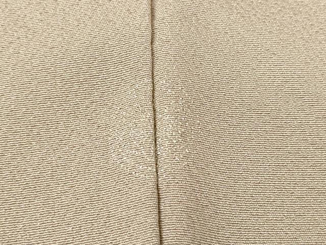 平和屋着物●上質な色無地　胡桃染色　正絹　逸品　未使用　DABC3550az