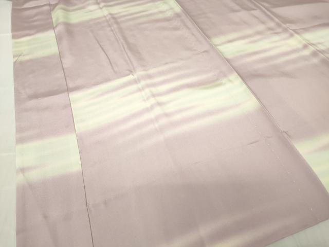 平和屋着物●長襦袢　無双仕立て　琉球藍泥染　霞文　証紙付き　正絹　逸品　DABC3555az