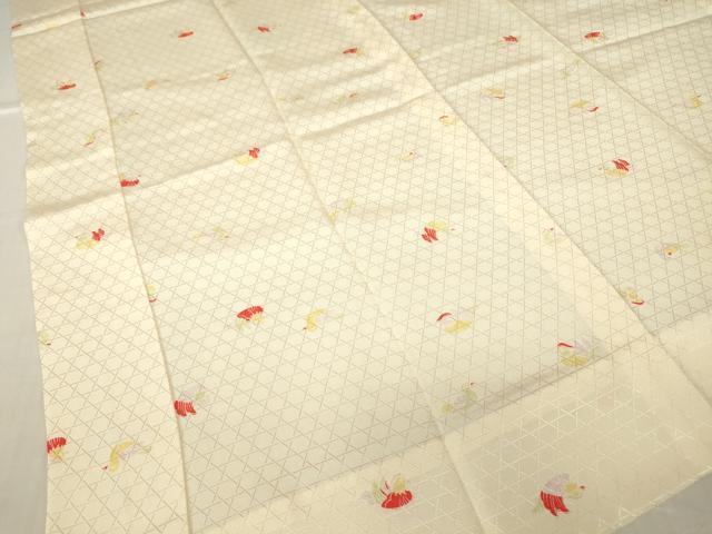 平和屋着物●長襦袢　無双仕立て　鴛鴦文　正絹　逸品　DABC3560az
