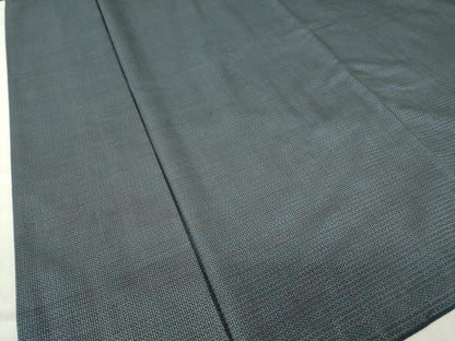 平和屋着物●男性　本場大島紬　100亀甲　総詰め　キングサイズ　正絹　逸品　DABC3618az