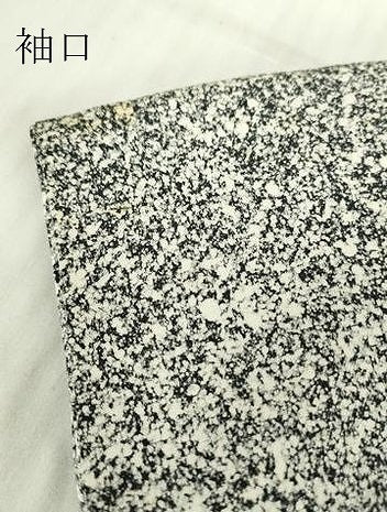 平和屋着物●訪問着　色紙枝花文　たたき染め　金彩　正絹　逸品　DABC3631az