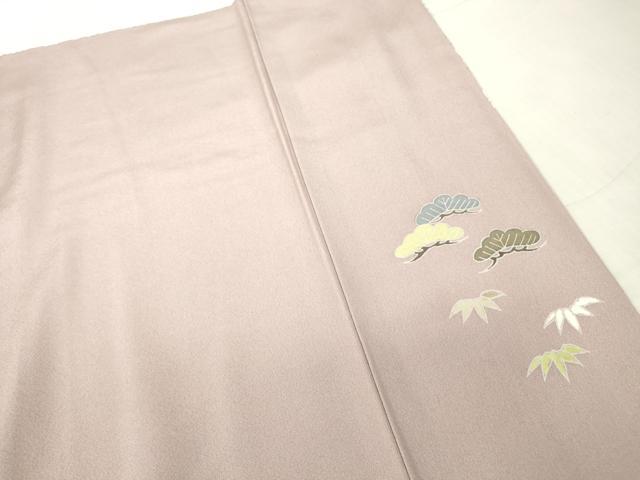 平和屋着物●訪問着　作家物　籬花文　暈し染め　金彩　正絹　逸品　DABC3646az