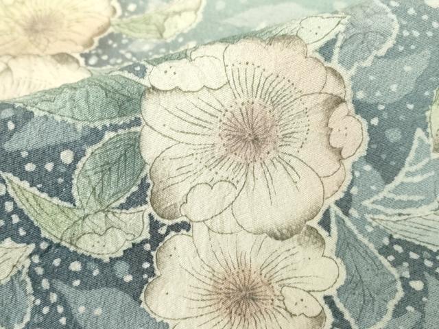 平和屋着物●訪問着　絞り　辻が花　暈し染め　正絹　逸品　DABC3674az