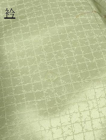 平和屋着物●訪問着　駒刺繍　地紙花文　金彩　正絹　逸品　DABC3675az