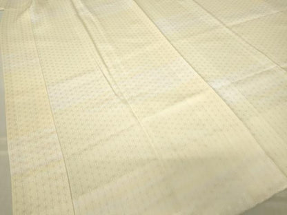 平和屋着物●長襦袢　袷　麻の葉横段文　正絹　逸品　DABC3679az