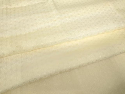 平和屋着物●長襦袢　袷　麻の葉横段文　正絹　逸品　DABC3679az