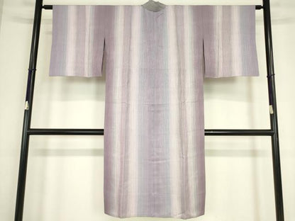平和屋着物●長襦袢　無双仕立て　霞文　正絹　逸品DABC3680az