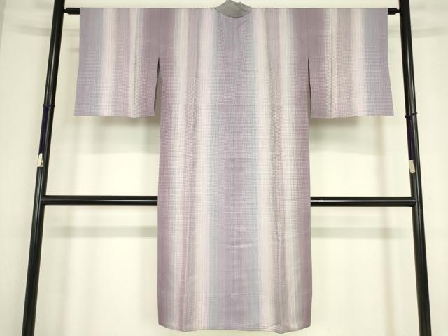 平和屋着物●長襦袢　無双仕立て　霞文　正絹　逸品DABC3680az
