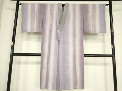 平和屋着物●長襦袢　無双仕立て　霞文　正絹　逸品DABC3680az