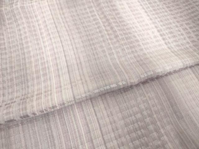 平和屋着物●長襦袢　無双仕立て　霞文　正絹　逸品DABC3680az