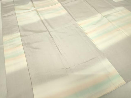 平和屋着物●長襦袢　無双仕立て　霞文　正絹　逸品　DABC3681az