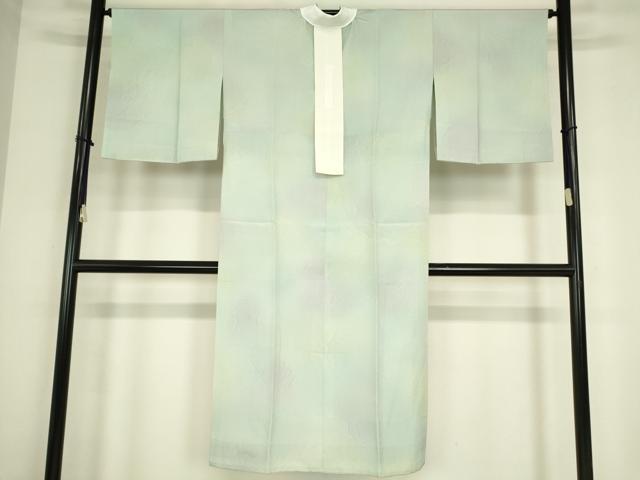 平和屋着物●長襦袢　無双仕立て　霞文　正絹　逸品　DABC3682az