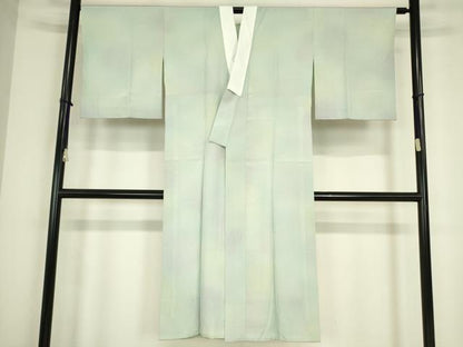 平和屋着物●長襦袢　無双仕立て　霞文　正絹　逸品　DABC3682az
